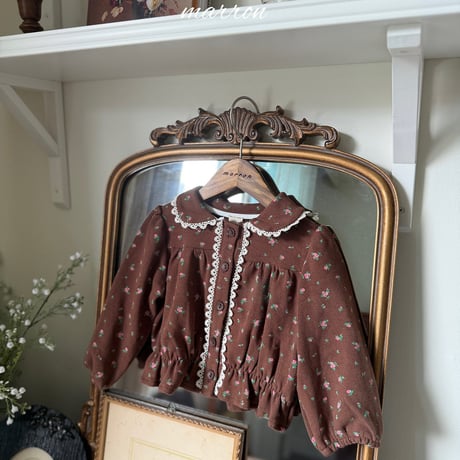 [予約] Mary Blouse/ marron