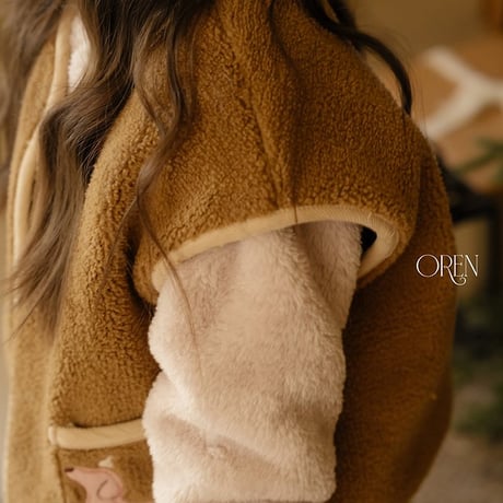 [予約] Monceau Dumble Vest/ OREN by Hibyebebe