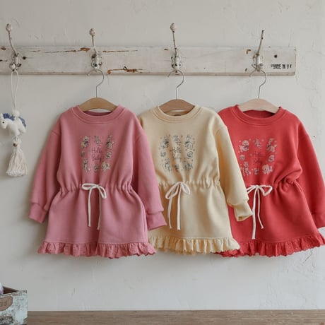 [予約] Sherry mini dress/  Puella FLO
