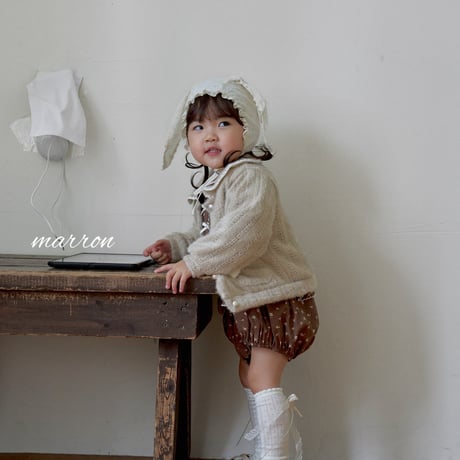 [予約] Chloe cardigan/ marron