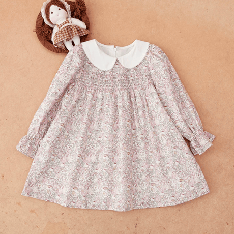 [予約] Petit Garden Smocked Dress