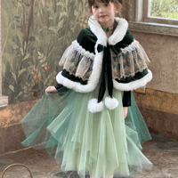 [予約] Evergreen Waltz Princess Dress (&Cape SET)