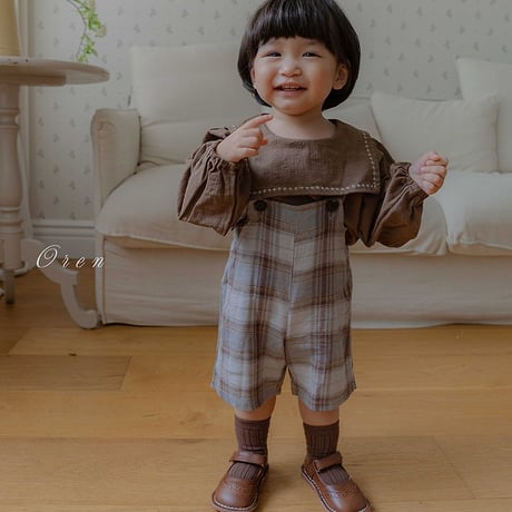 [予約] Leo Classic Overalls (Bib Overalls)/ OREN by Hibyebebe