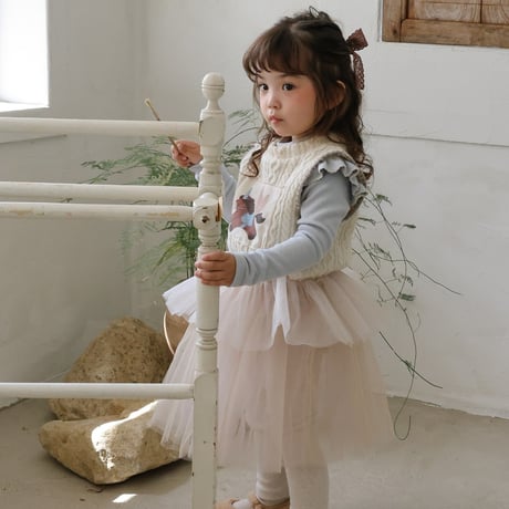 [予約] Pony vest/  Puella FLO