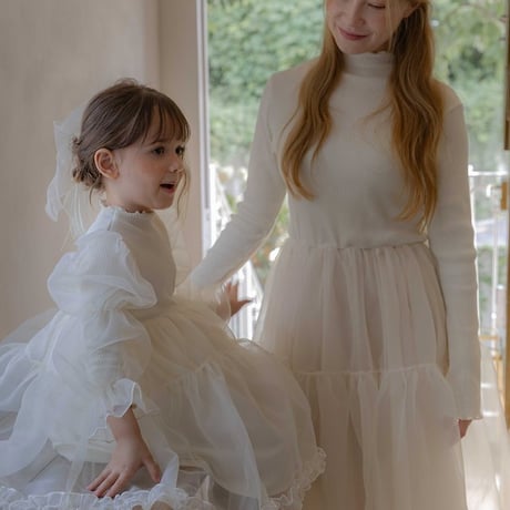 [予約] Severin Organza Dress (Mom) / OREN by Hibyebebe