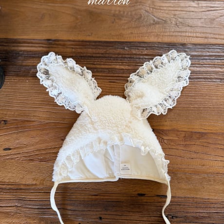[予約] Rabbit Bonnet/ marron