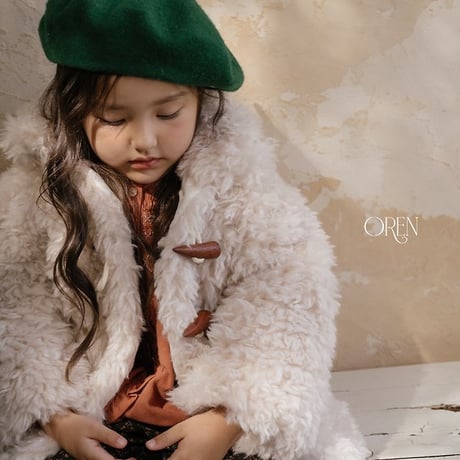 [予約] Wool Beret Kids/ OREN by Hibyebebe