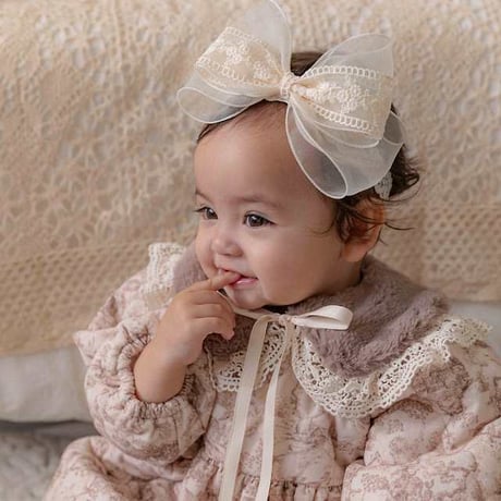 [予約] Merry Lulu padding Dress/ OREN by Hibyebebe