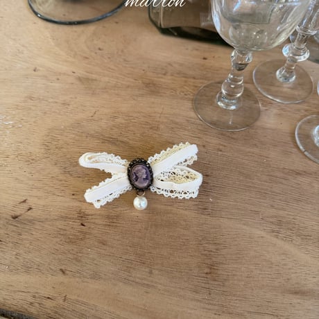 [予約] Happy Brooch/ marron