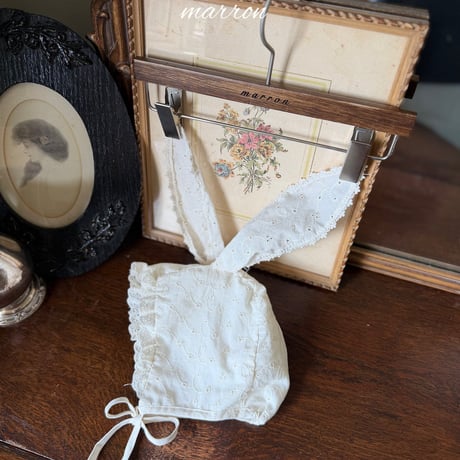 [予約] Rabbit bonnet/ marron