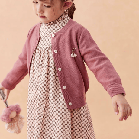 [予約] Petite Dot Ruffle Dress