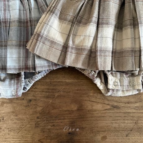 [予約] Leo Classic Bloomer Skirt/ OREN by Hibyebebe