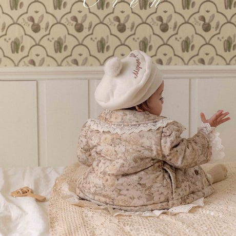 [予約] Brielle Baby Puffer Jacket OREN by Hibyebebe