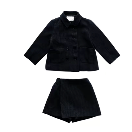[予約] Regent Navy Jacket & Skirt Set