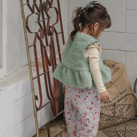 [予約] pposong fur vest/ Puella FLO