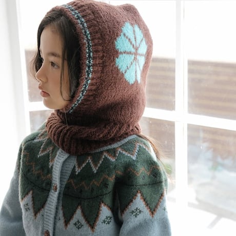 [予約] Clover Balaclava/ OREN by Hibyebebe