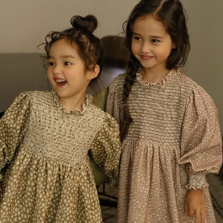 [予約] Margo Leopard Dress/ OREN by Hibyebebe