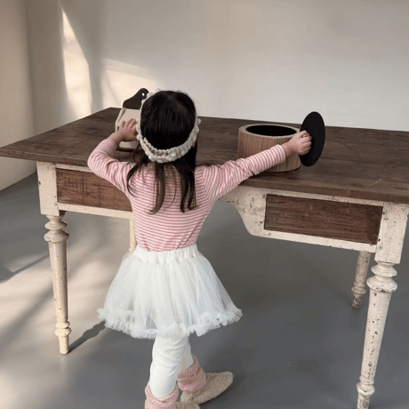 [予約] Berry Tutu Skirt Leggings/ aiai