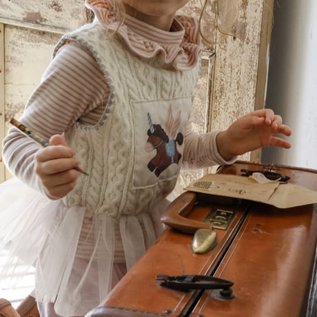 [予約] Pony vest/  Puella FLO