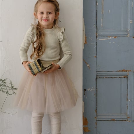 [予約] Moen tulle skirt leggings/ Puella FLO