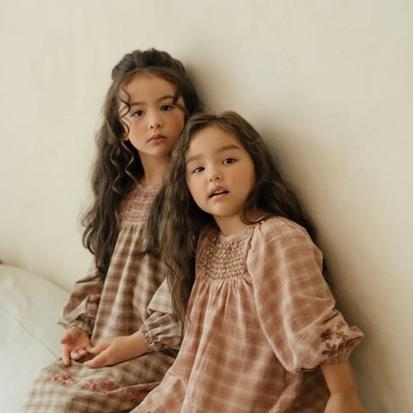 [予約] Hayden embroidery dress/ OREN by Hibyebebe
