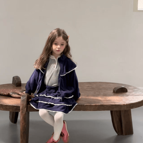 [予約] Oak Frill top & bottom Set / aiai