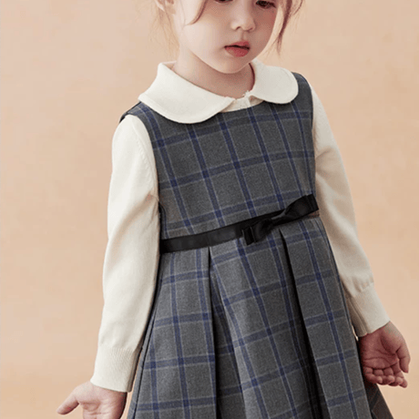[予約] Classic Academy Check Dress