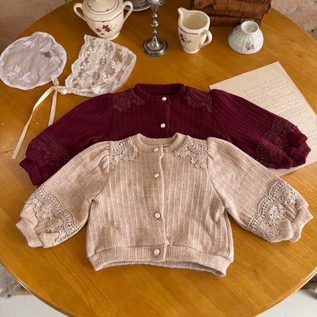 [予約] Monica cardigan/ marron