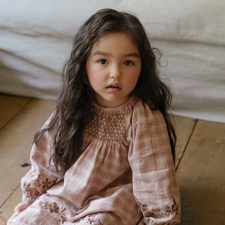 [予約] Hayden embroidery dress/ OREN by Hibyebebe