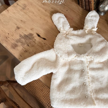 [予約] Rabbit jacket/ marron