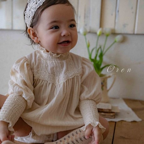[予約] Riel lace suit/ OREN by Hibyebebe