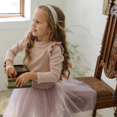 [予約] Moen tulle skirt leggings/ Puella FLO