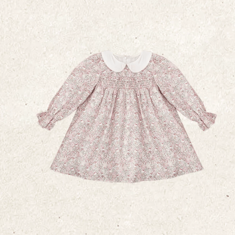 [予約] Petit Garden Smocked Dress