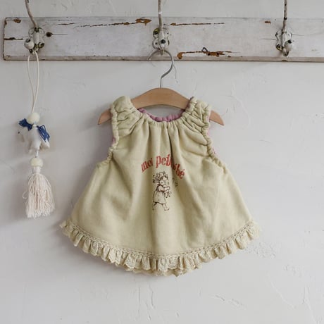 [予約] Moncher vest/ Puella FLO