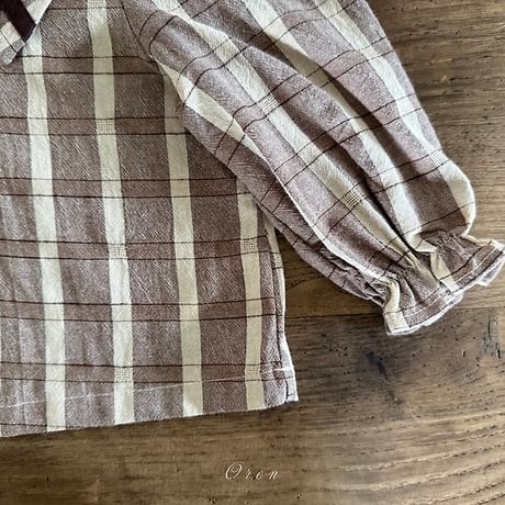 [予約] Manon Autumn Blouse/ OREN by Hibyebebe