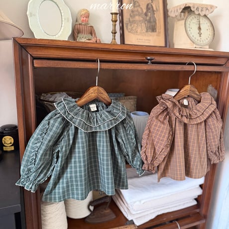 [予約] Alice Blouse/ marron