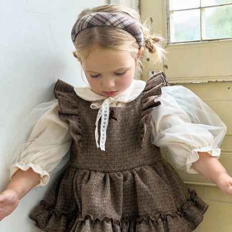 [予約] Anne Blouse/ marron
