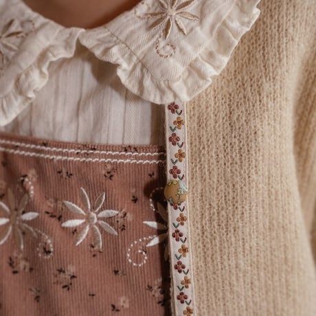 [予約] Gemma knit cardigan/ OREN by Hibyebebe
