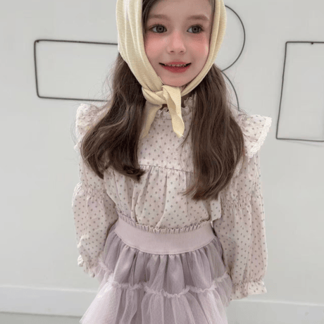 [予約] Rosé Dot Blouse/ aiai