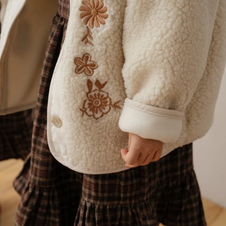 [予約] Lavinia Dumble Fleece Jacket/ OREN by Hibyebebe