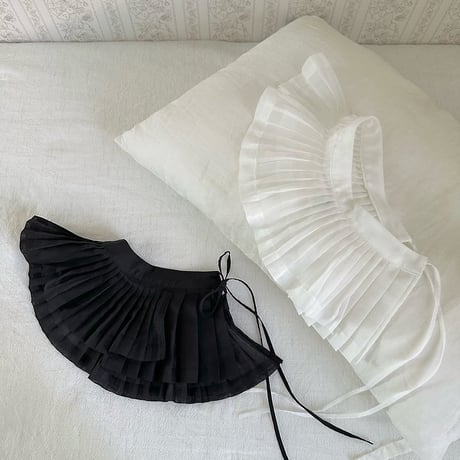 [予約] Layered Pleated Apron (kids) / Monbebe