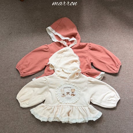 [予約] Toto Hoodie/ marron