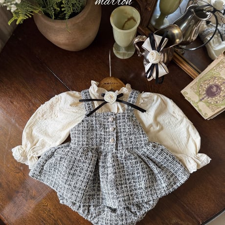 [予約] Motive Blouse/ marron