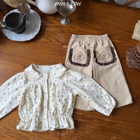 [予約] Rose Pants marron