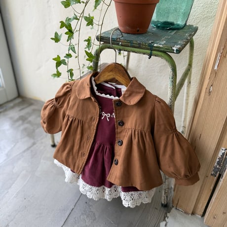 [予約] Bonbon Jacket/ marron