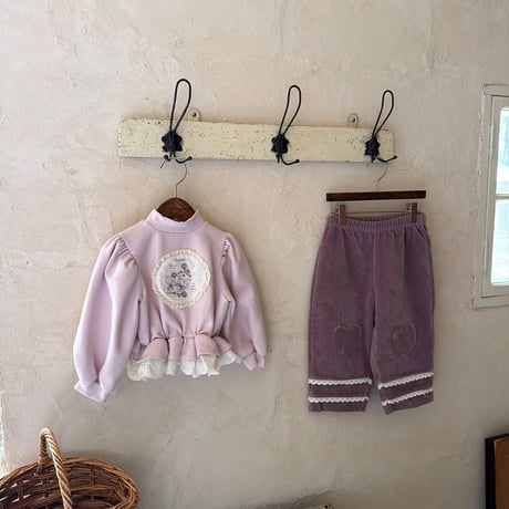 [予約] Heart Pants/ marron