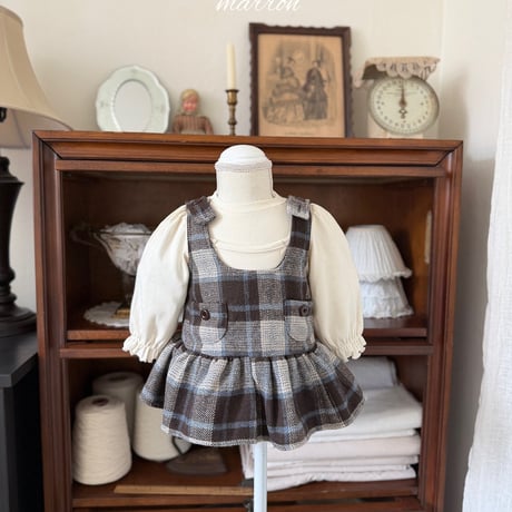 [予約] Dorothy Dress / marron