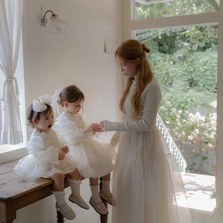 [予約] Severin Organza Dress (Mom) / OREN by Hibyebebe