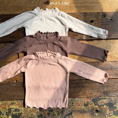 [予約] Daily T-shirt / marron
