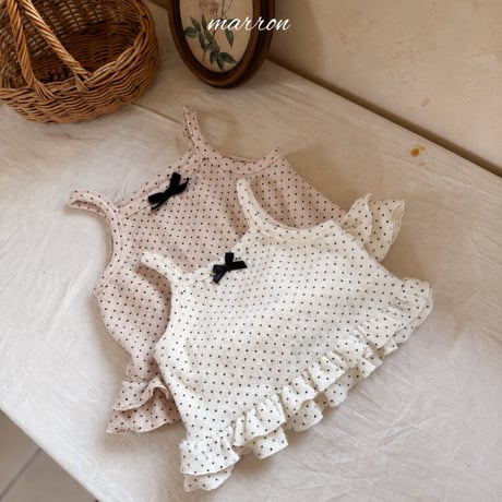 [予約] Shasha Sleeveless Top/ marron